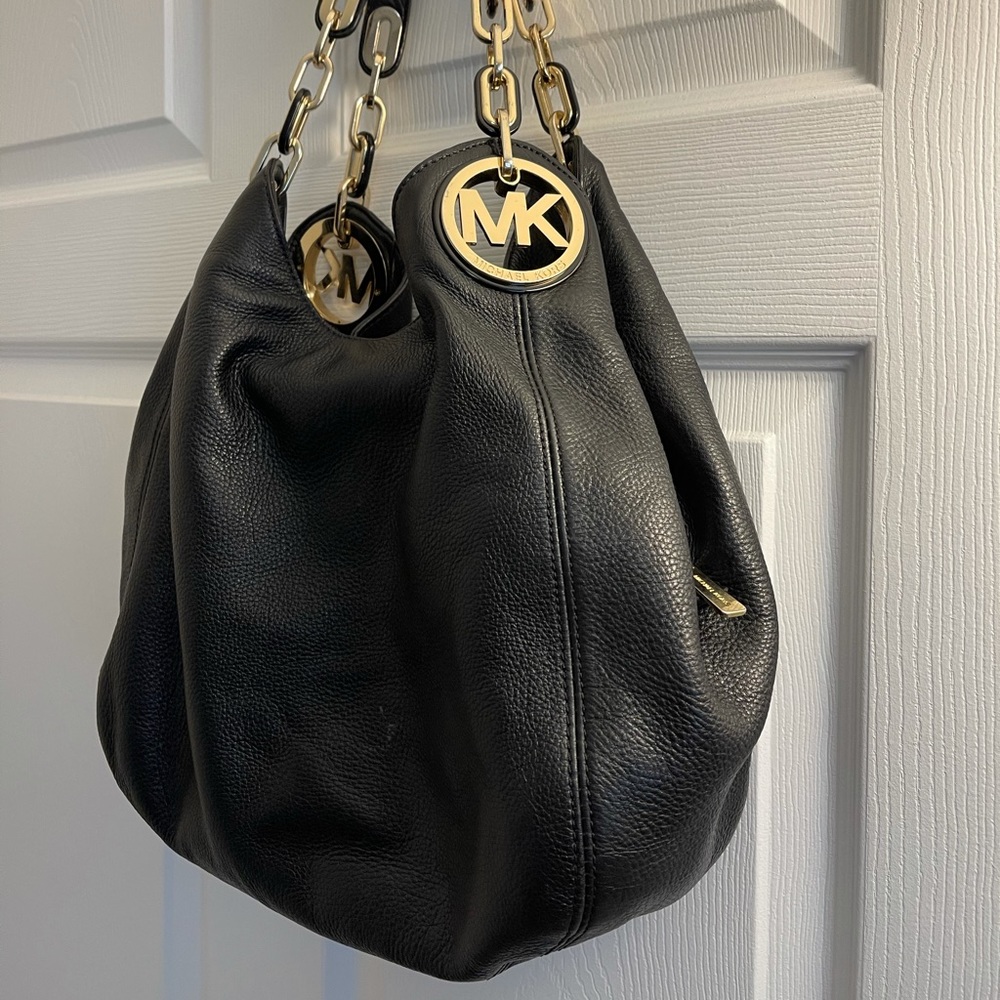 Michael Kors soft leather hobo bag